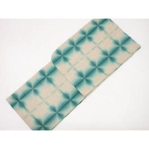 【新品】女ゆかた　板締め絞り　Ｍサイズ