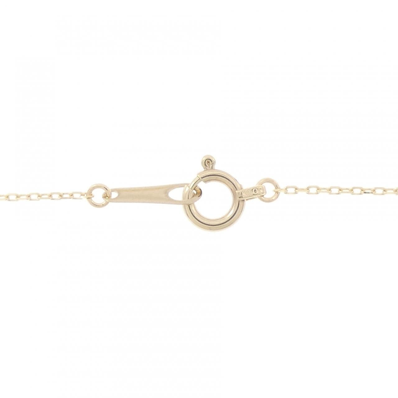 【リメイク】K10YG ダイヤモンド ネックレス 0.30CT