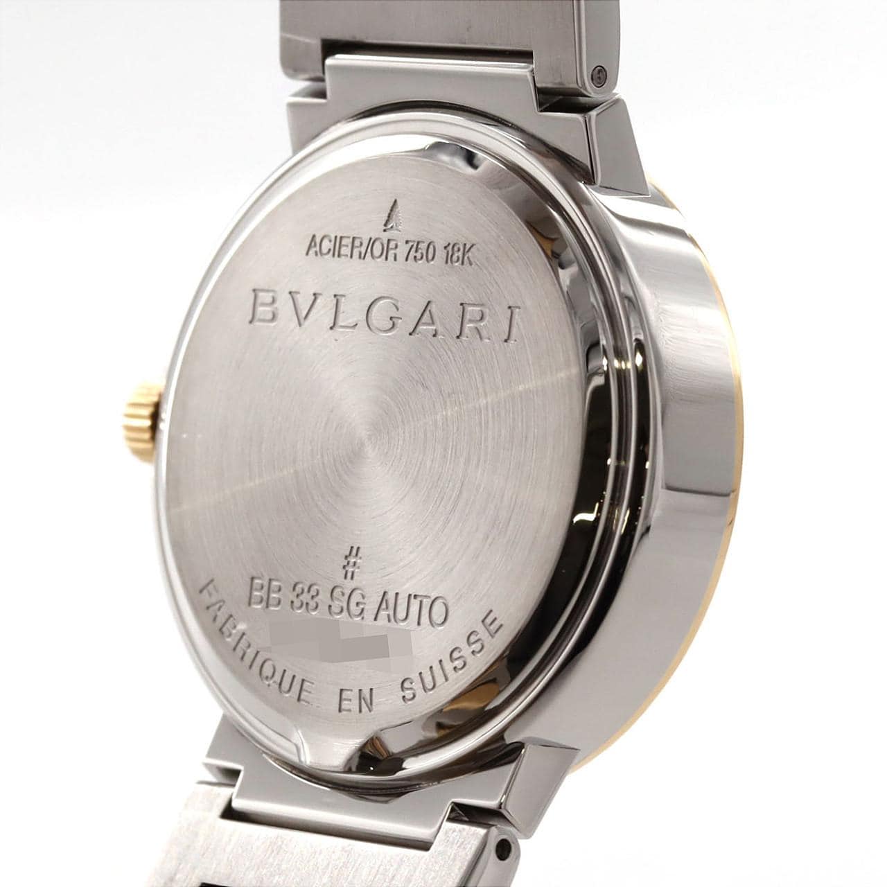 ブルガリ ブルガリブルガリ コンビ BB33SGAUTO/BB33WSGD/AT SSxYG 自動巻