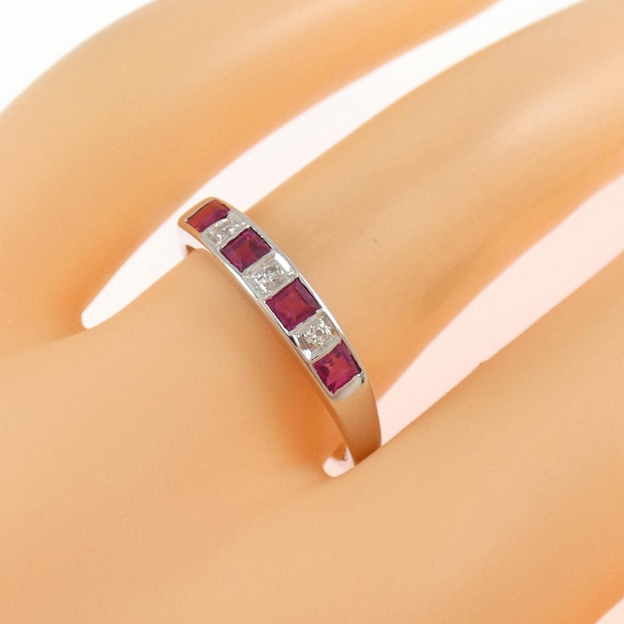 750WG紅寶石戒指