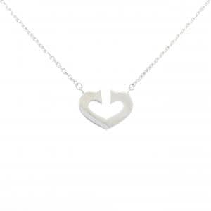 カルティエ Cハート ネックレス