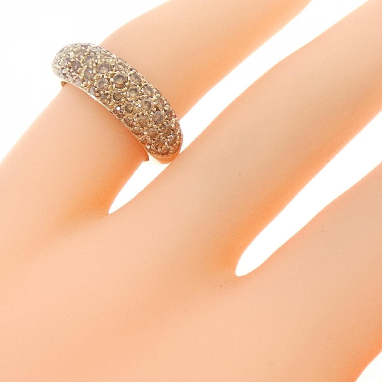 スタージュエリー ダイヤモンド ピンキー リング 0.86CT