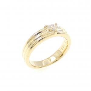 K18YG ダイヤモンド ピンキーリング 0.100CT