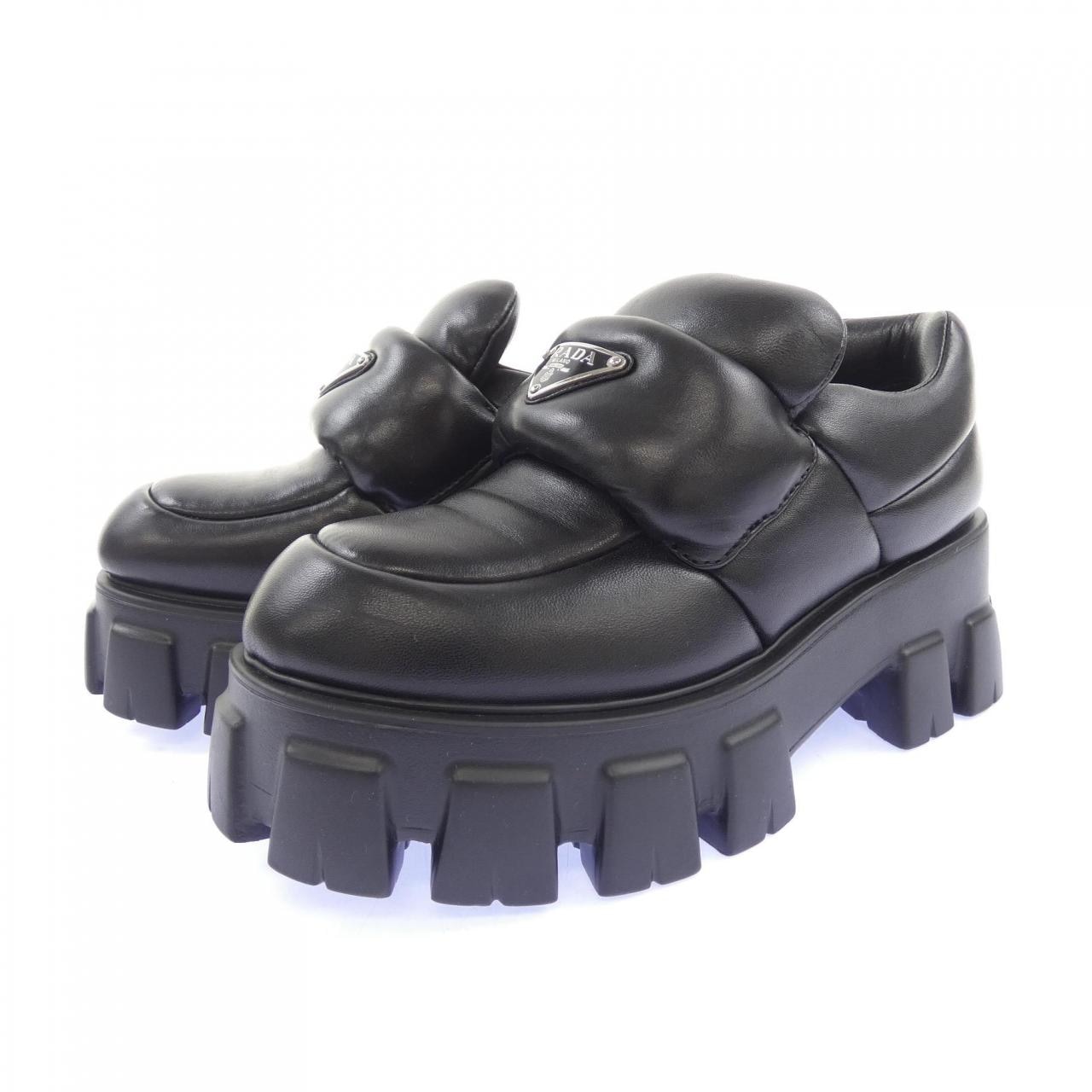 プラダ PRADA トライアングルロゴ モノリス ハデッド 1D125N シューズ