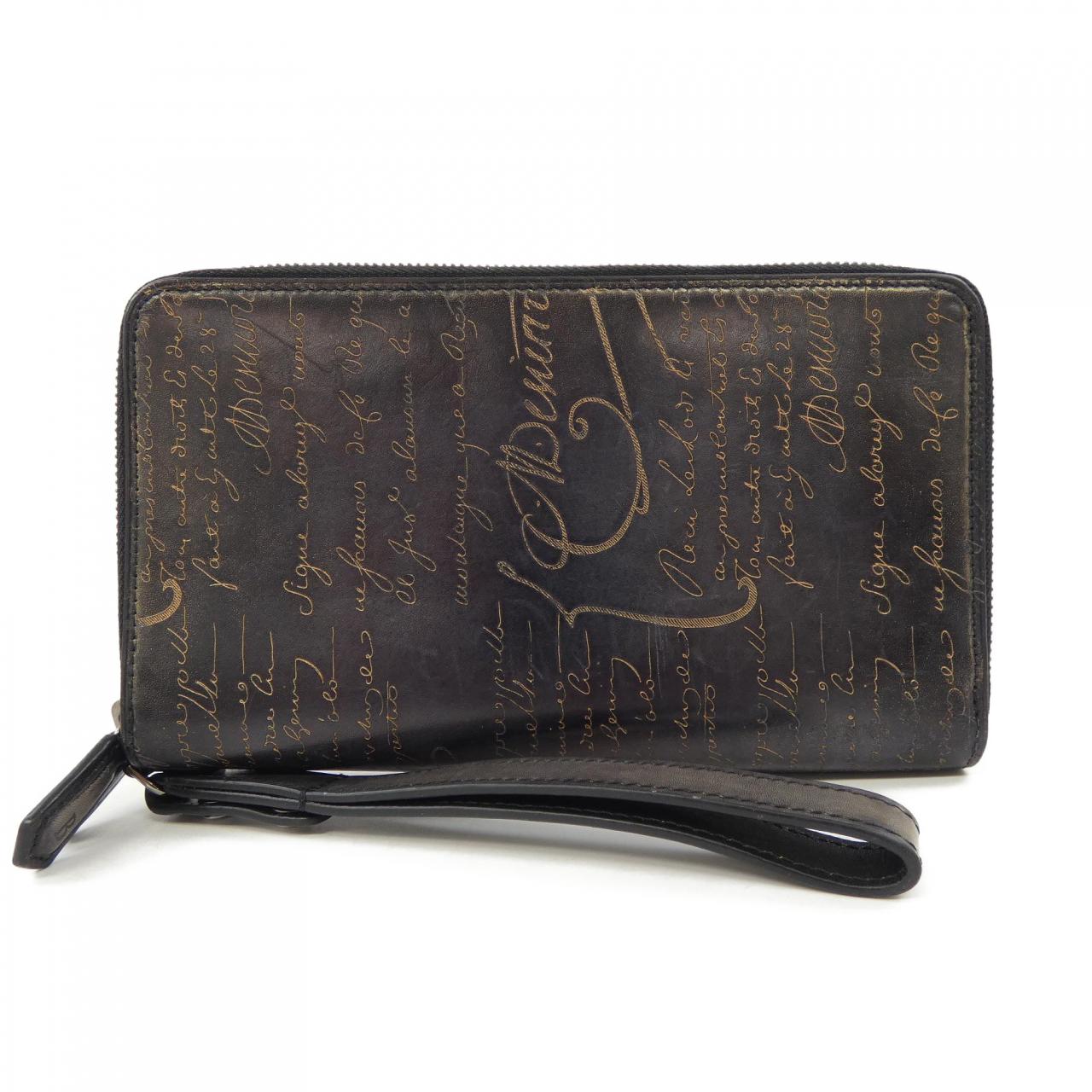 ベルルッティ Berluti タリスクリットレザーロングジップ WALLET