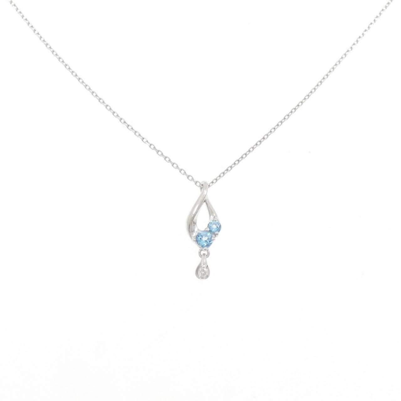 スタージュエリー ブルートパーズ ネックレス