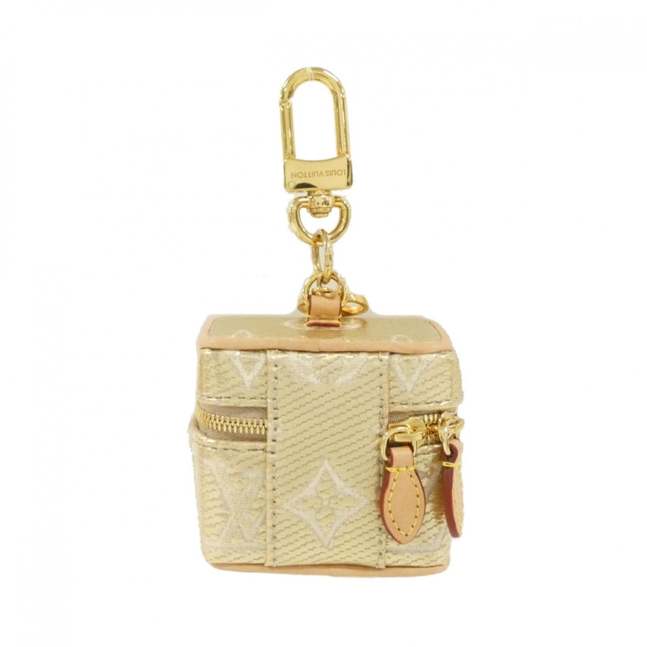 LOUIS VUITTON Monogram層壓提花 Bijoux Sack Micro Vanity Monogram M01377 Qeelin