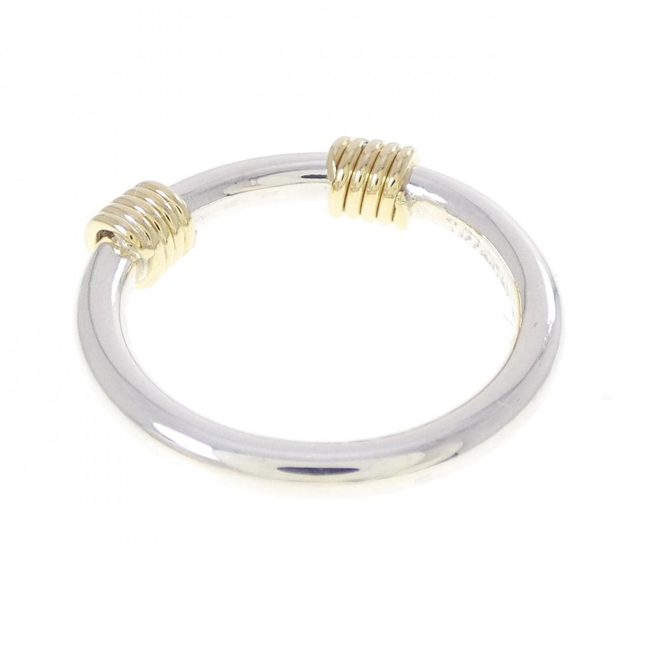 ティファニー バンドウィズ2ワイヤー リング