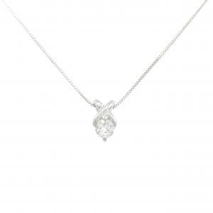 K18WG ダイヤモンド ネックレス 0.206CT