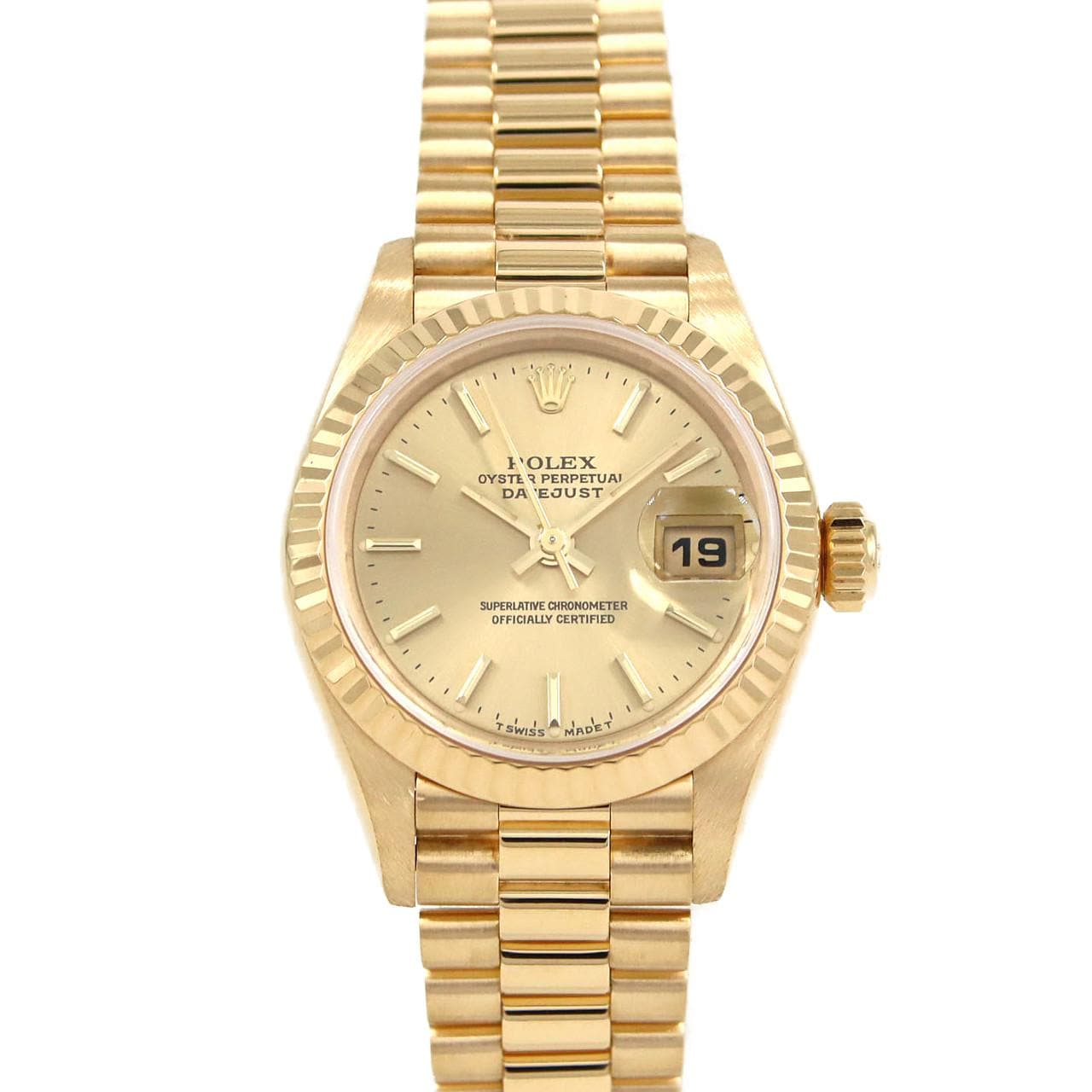 ロレックス デイトジャスト 69178 YG 自動巻 W番