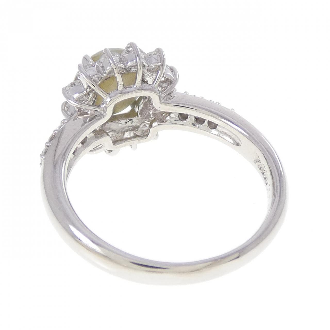 PT900 クリソベリルキャッツアイ リング 2.56CT