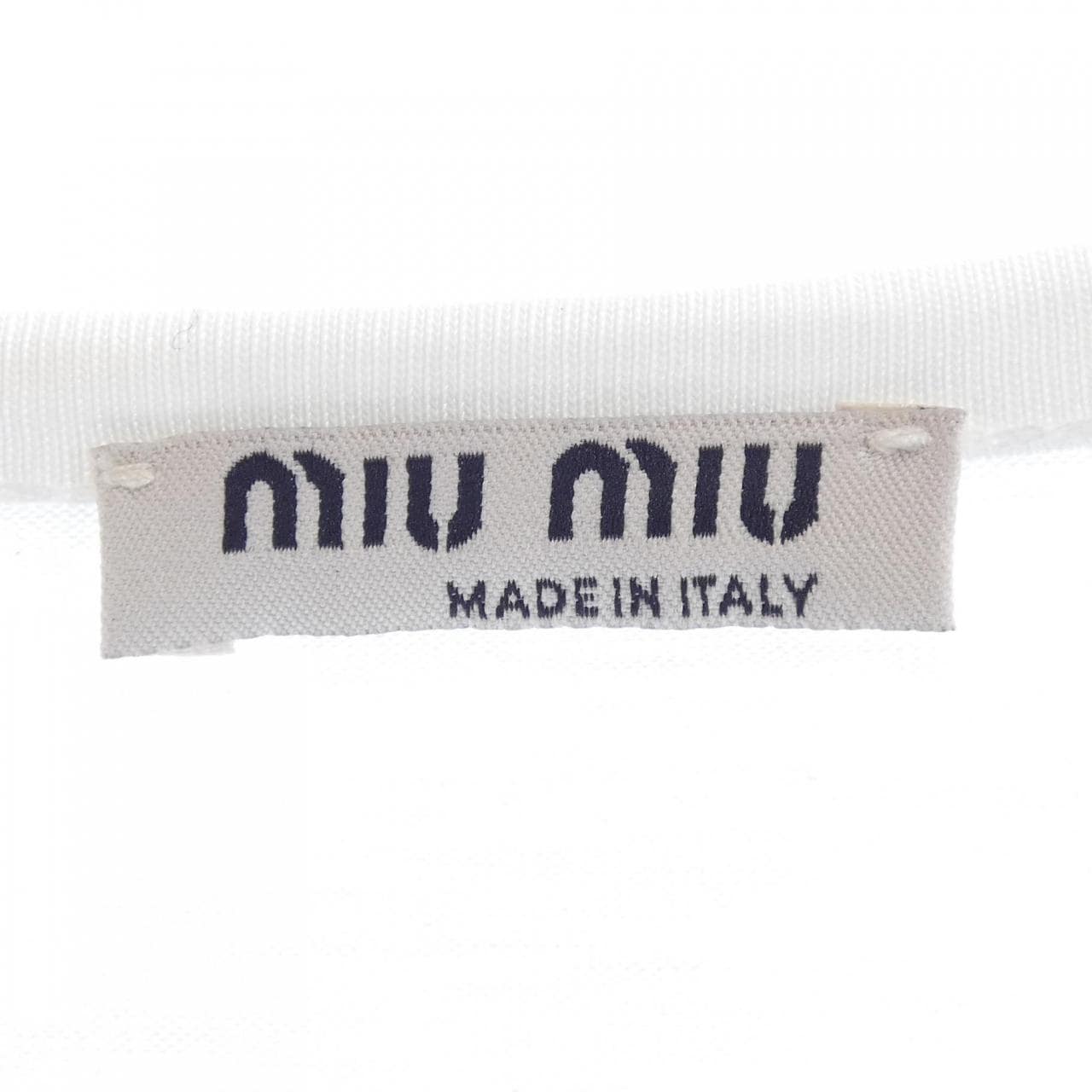 ミュウミュウ MIU MIU MJM984 R171 1CSK Tシャツ