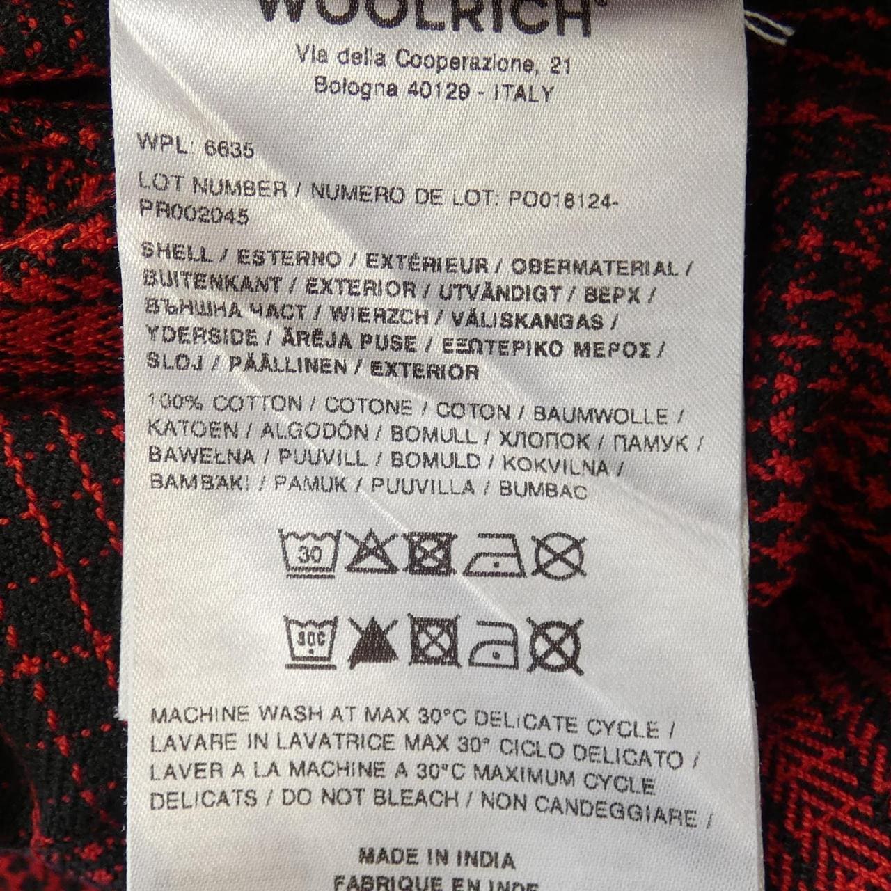 富含羊毛WOOL RICH衬衫