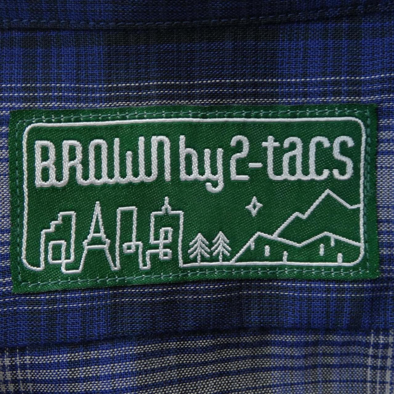 ブラウンバイツータックス BROWN by 2-TACS シャツ