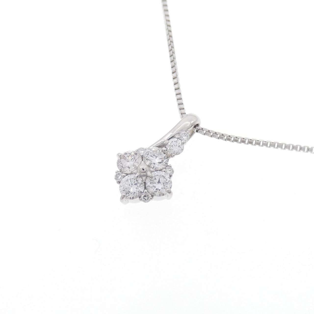 PT Flower Diamond Necklace 0.30CT