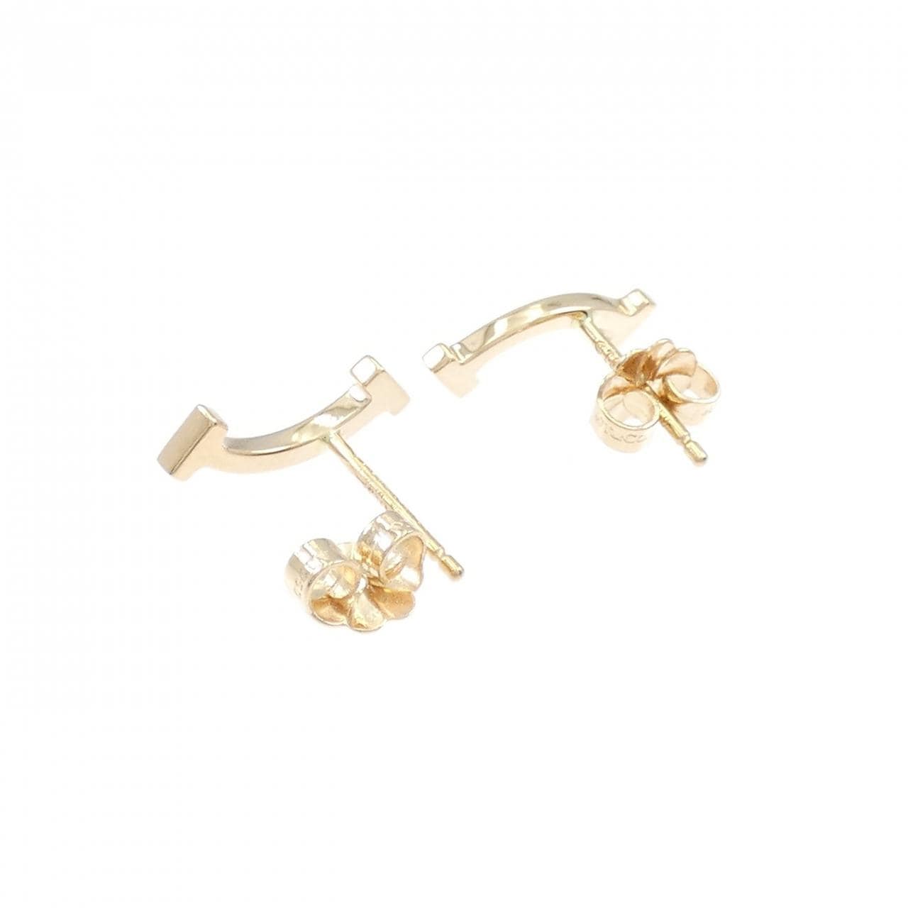 ティファニー Tスマイル ピアス