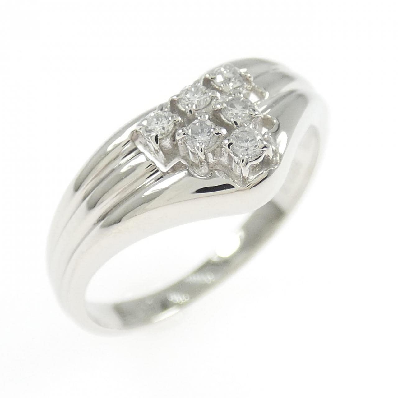 PT900 ダイヤモンド リング 0.085CT