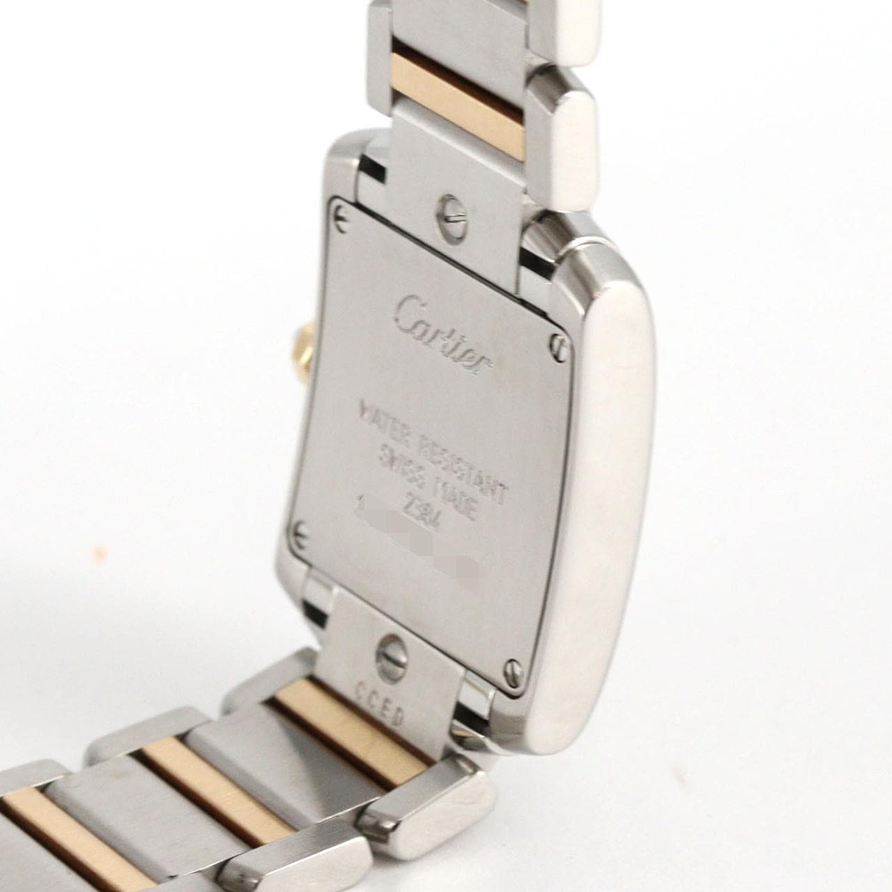 カルティエ タンクフランセーズSM コンビ W51007Q4 SSxYG クォーツ