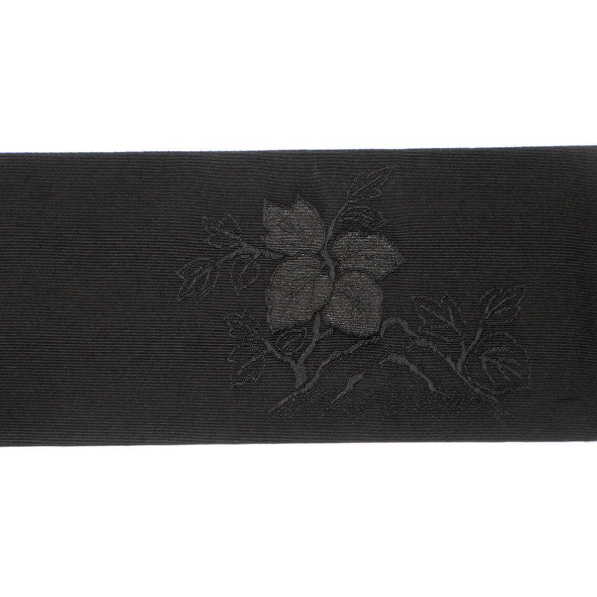 名古屋帯　喪服用　綴織