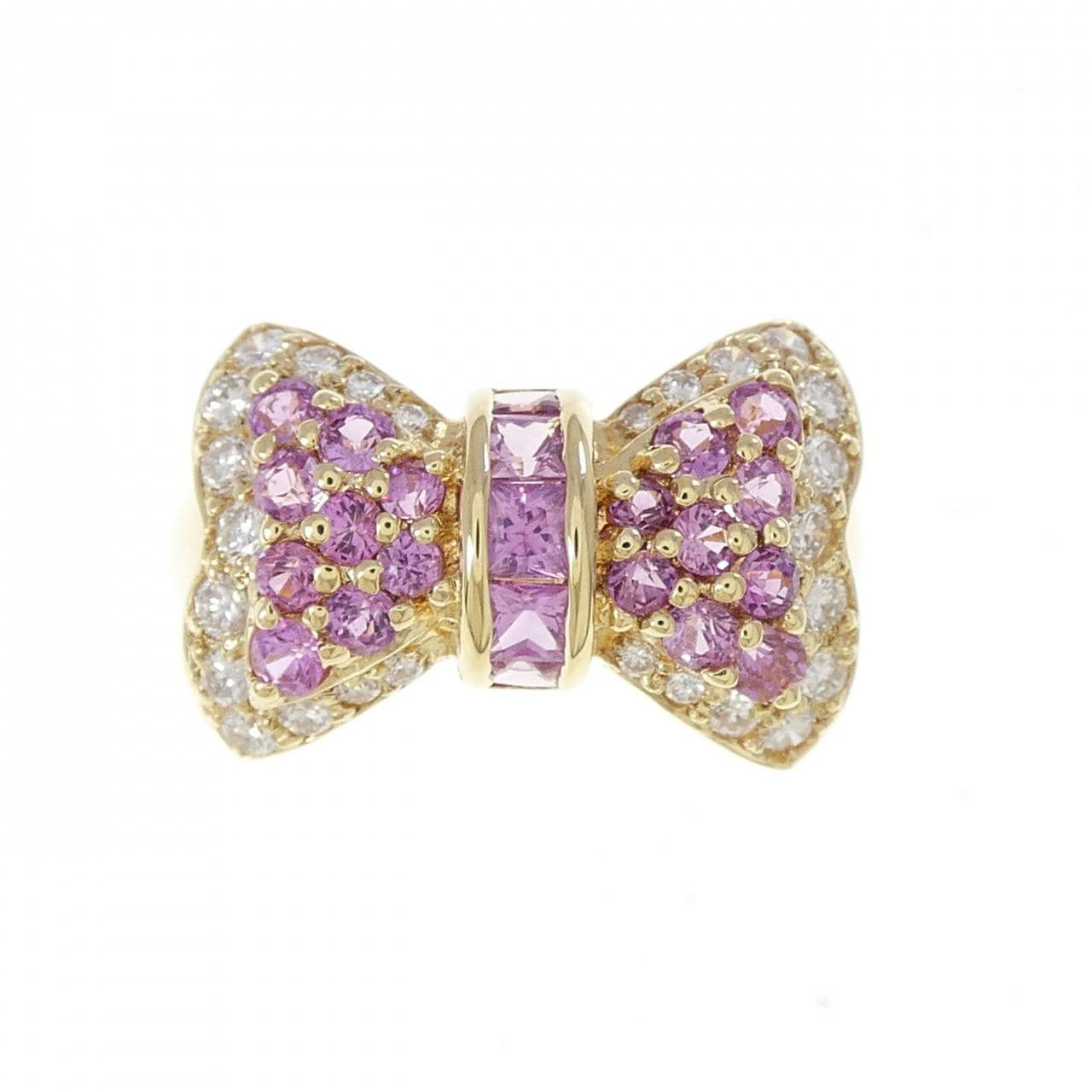 ポンテヴェキオ リボン サファイヤ リング 1.21CT