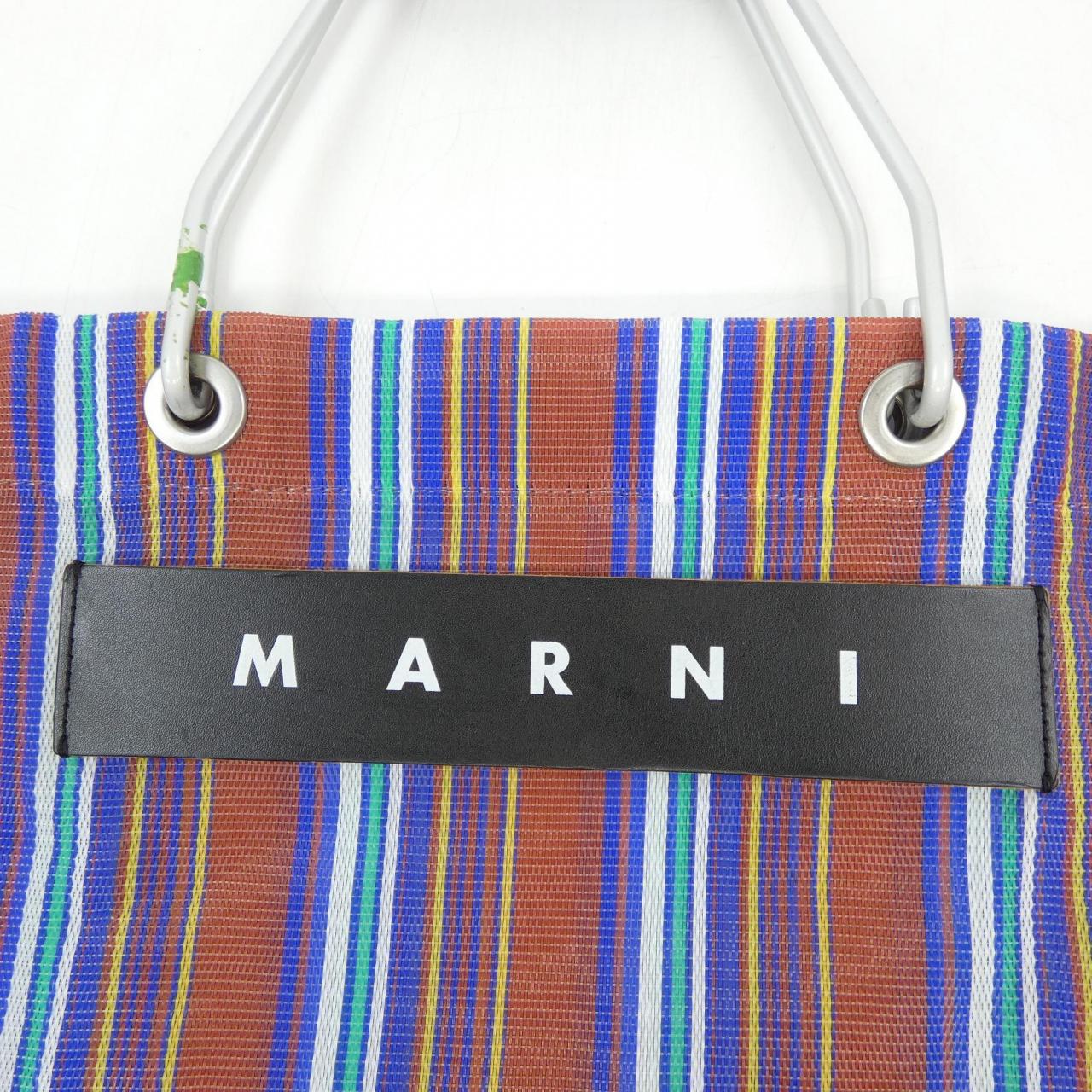 Maruni MARNI MARNI MARKET条纹包包SHMHR08A0BAG