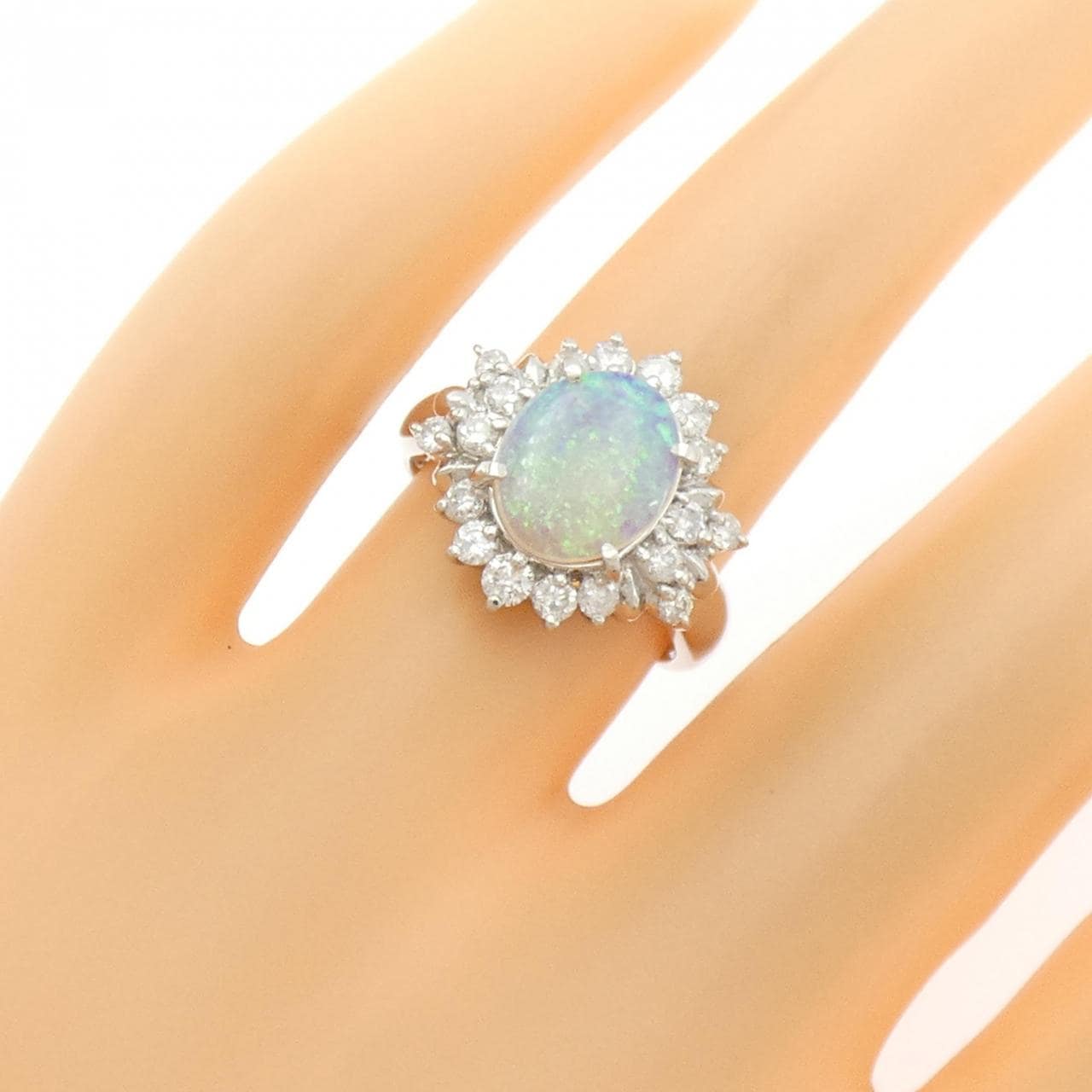 PT900 オパール リング 0.80CT