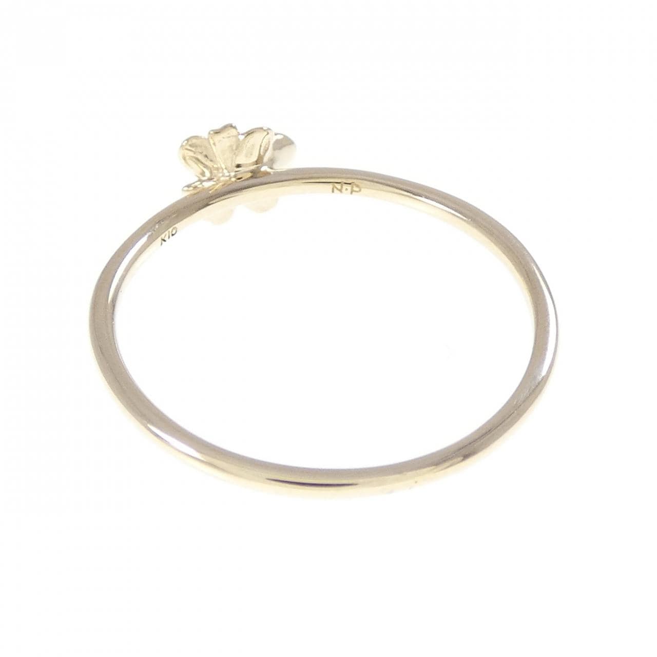 K10YG フラワー リング