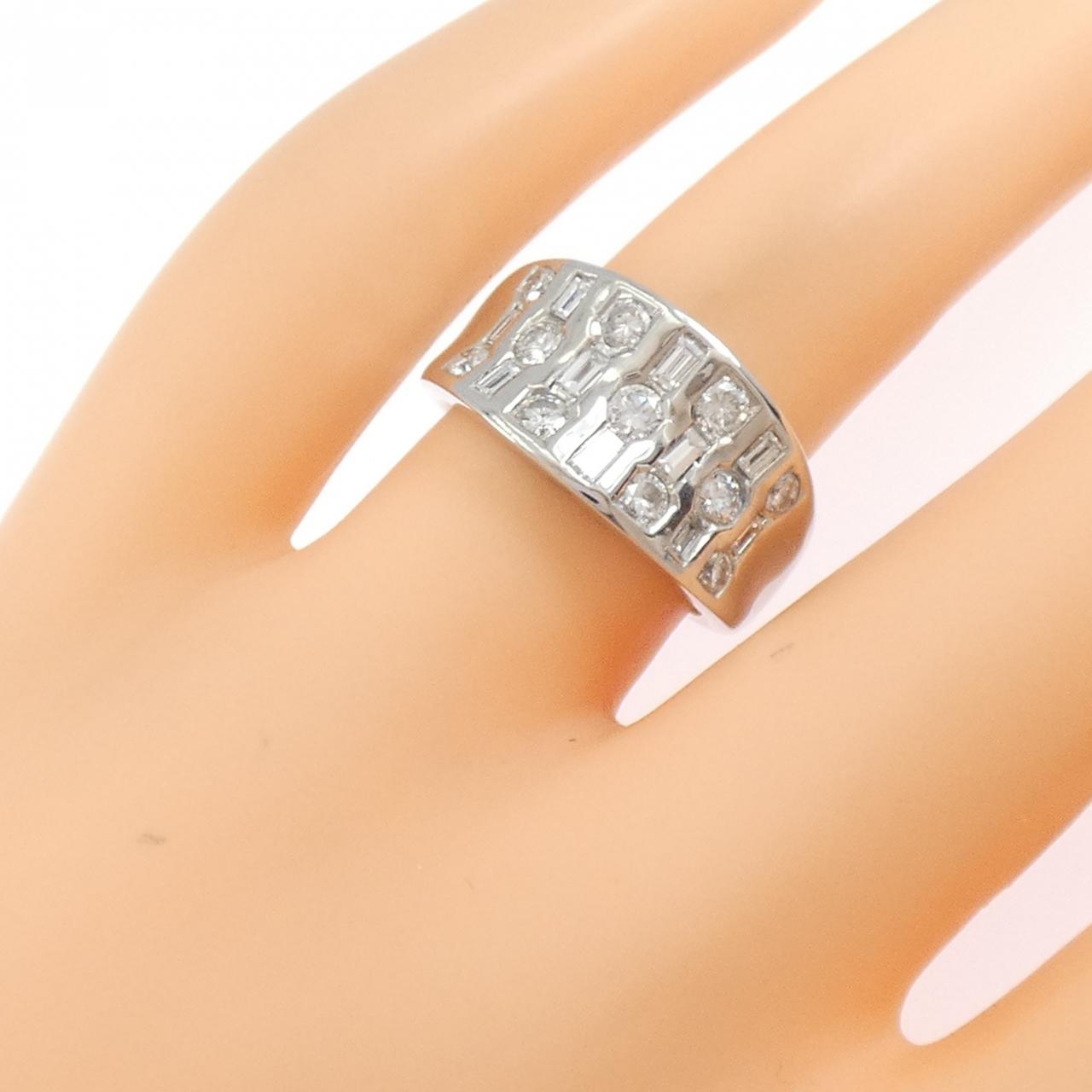 PT900 ダイヤモンド リング 1.00CT