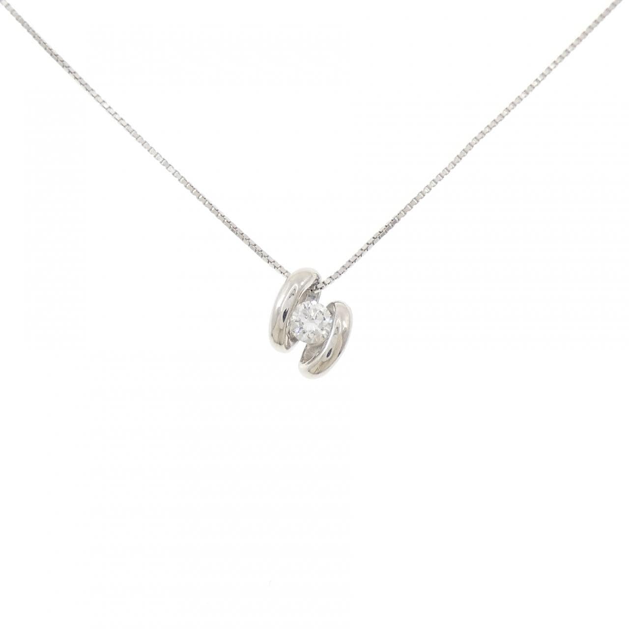 PT900/PT850 ダイヤモンド ネックレス 0.15CT