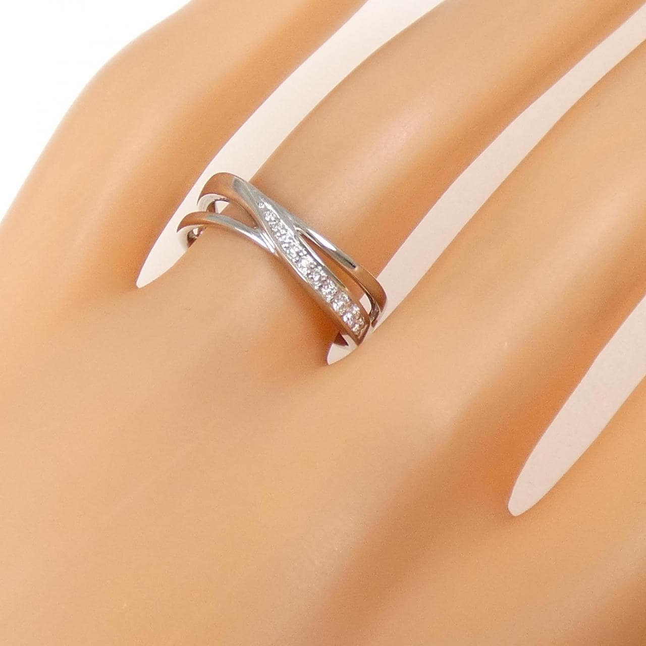 PT900 ダイヤモンド リング 0.09CT