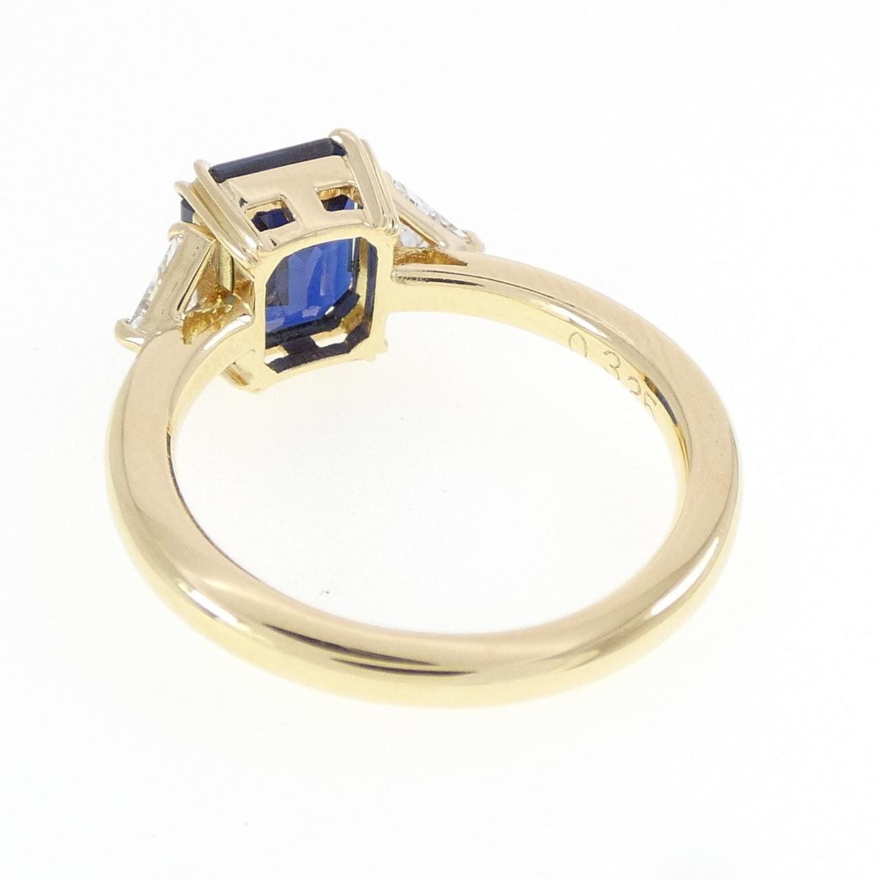 K18YG サファイヤ リング 1.91CT