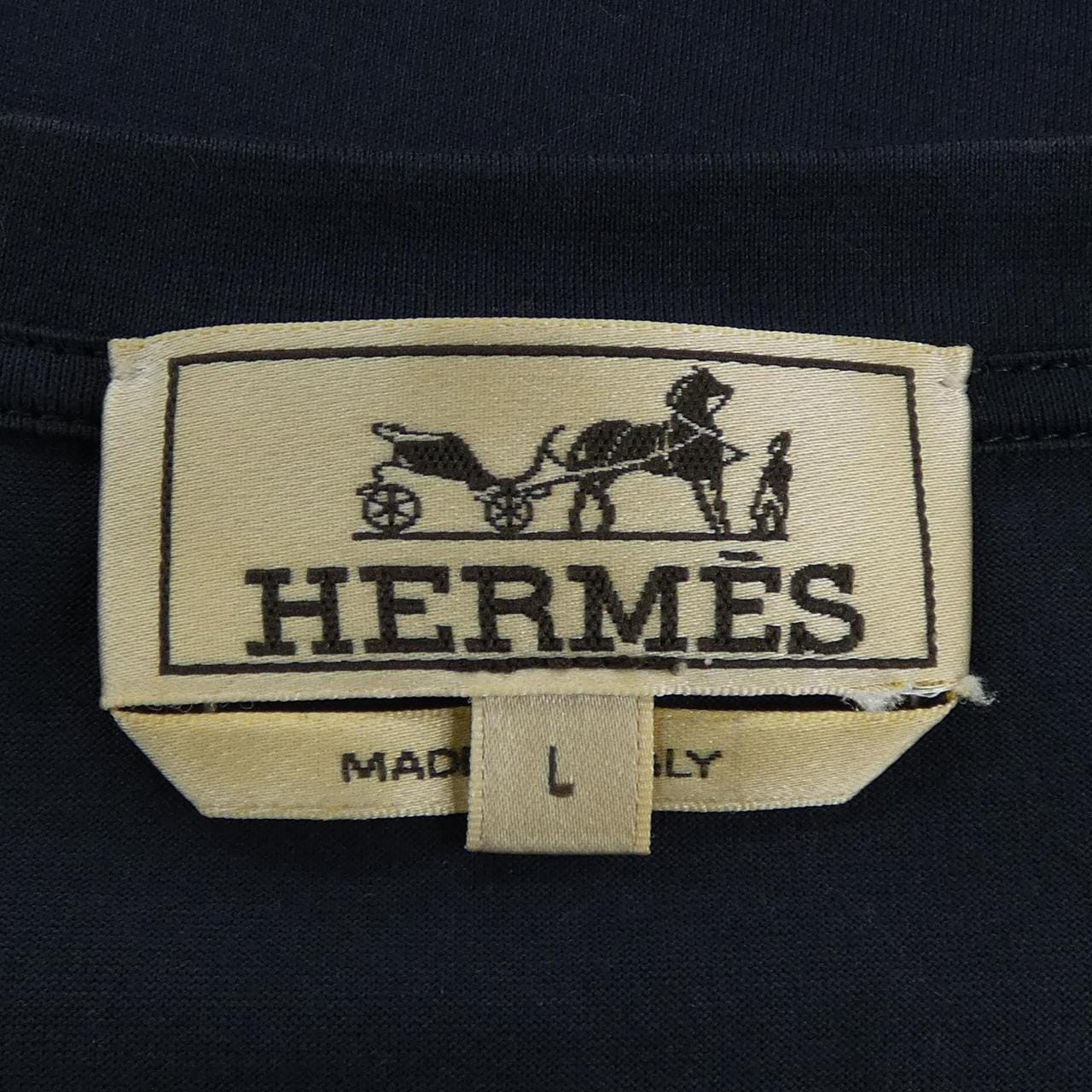 エルメス HERMES MORS *91-5750 Tシャツ