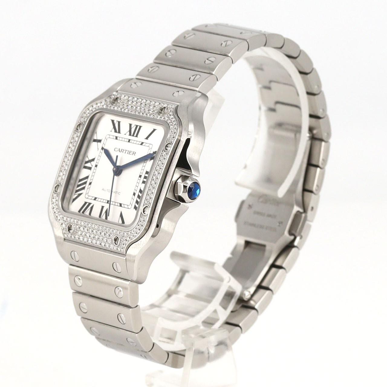 カルティエ サントス･ドゥ･カルティエ MM/D W4SA0005 SS 自動巻