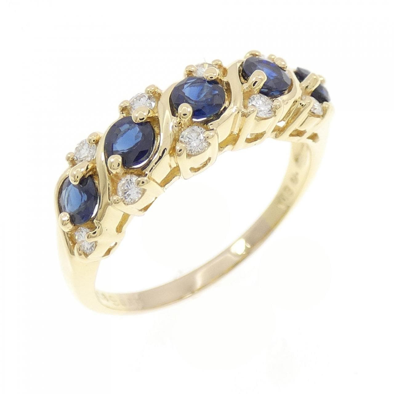 ミキモト サファイヤ リング 0.88CT