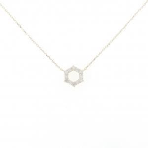 【リメイク】K10YG ダイヤモンド ネックレス 0.20CT