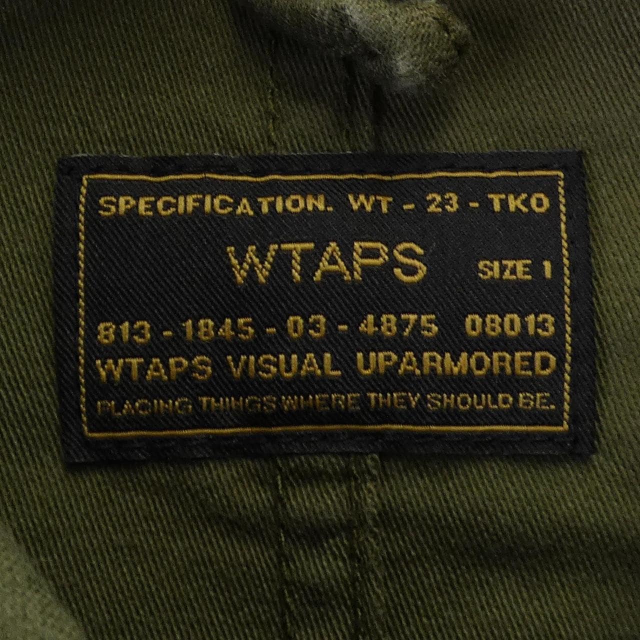 ダブルタップス WTAPS 171WVDT-SHM01 シャツ