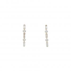 K18YG ダイヤモンド ピアス 0.30CT