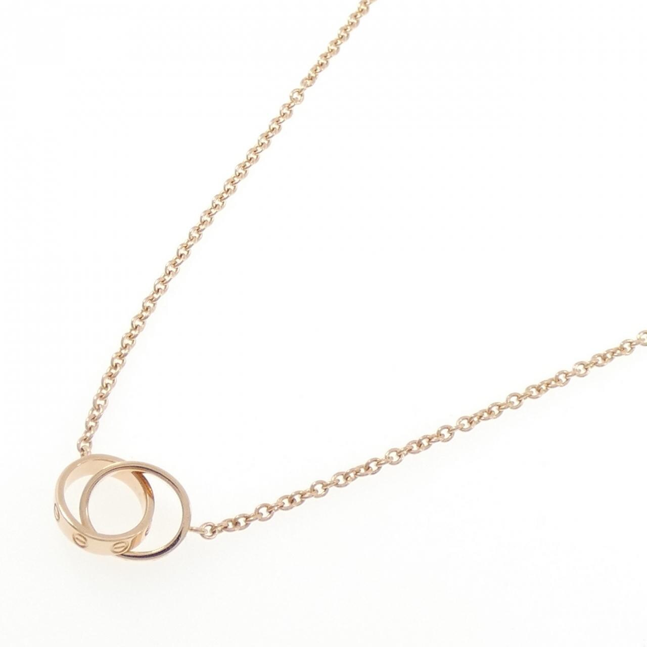 カルティエ ベビーラブ ネックレス