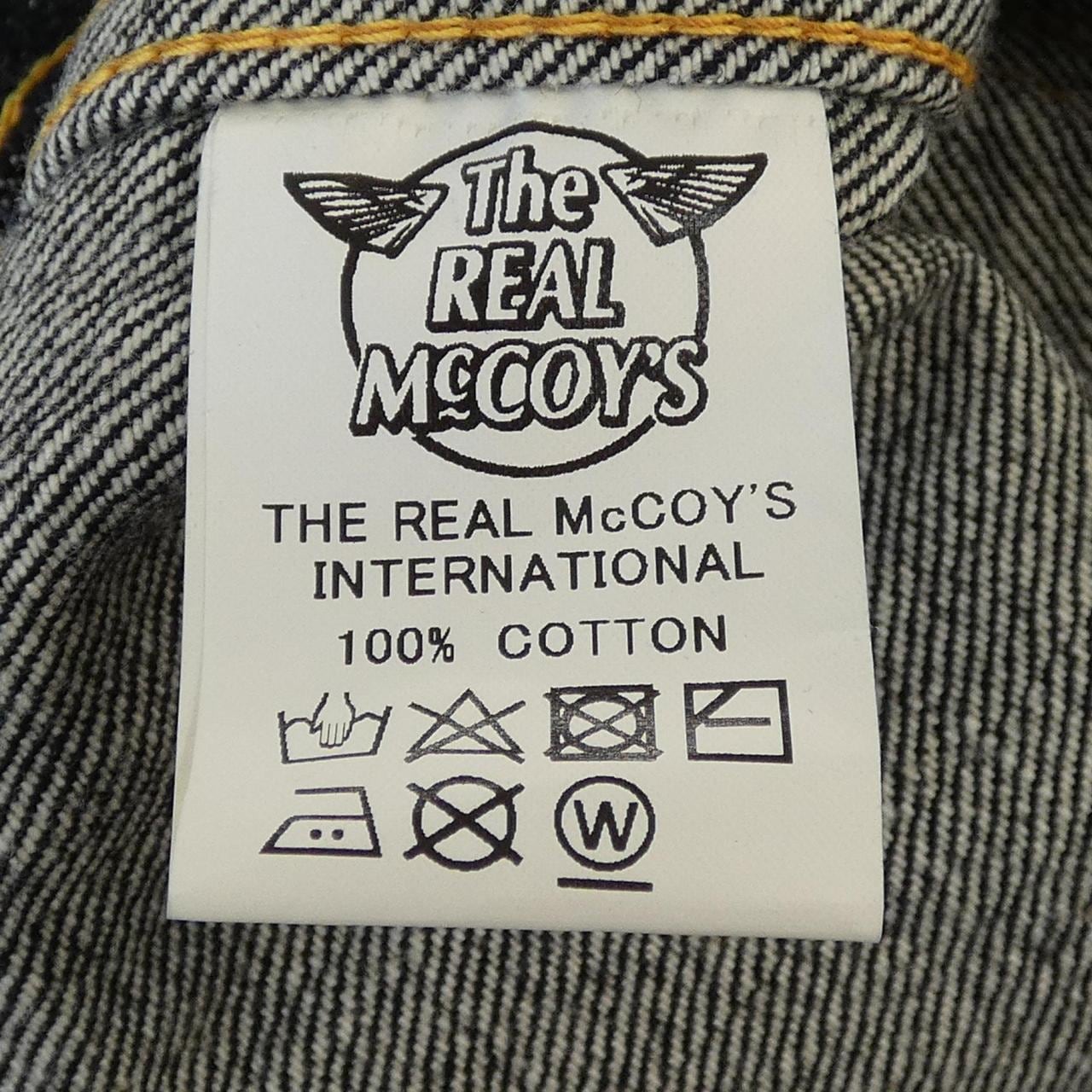リアルマッコイズ REAL McCOYS 001XXJ デニムジャケット