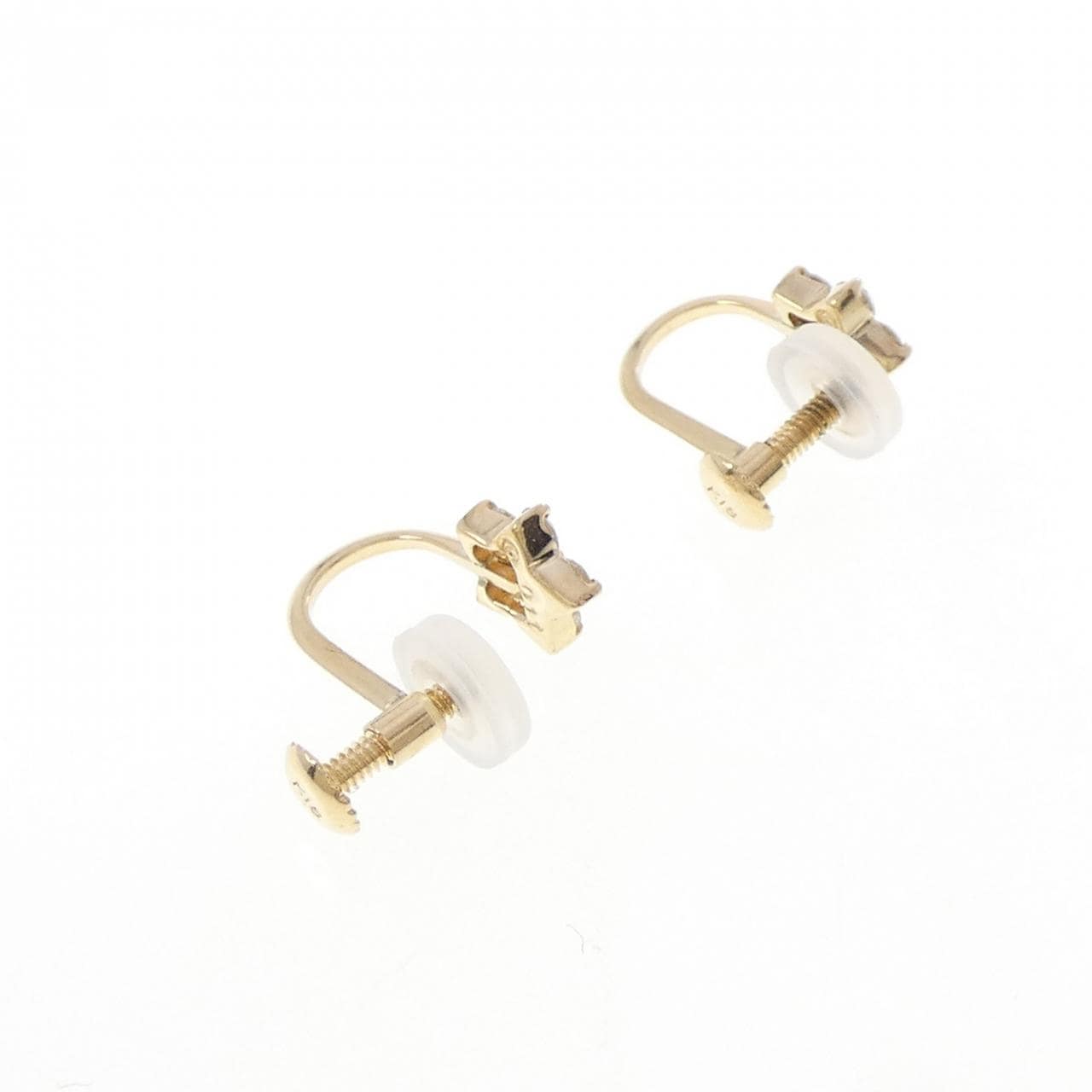 K18YG ダイヤモンド イヤリング 0.22CT