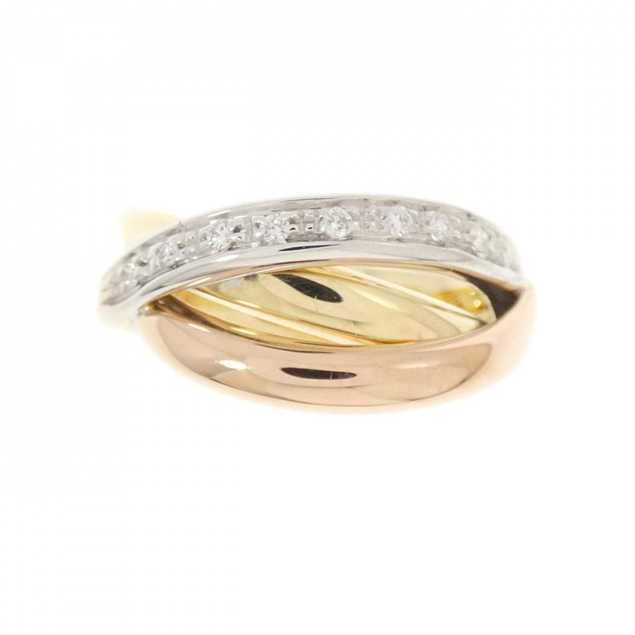 ポンテヴェキオ ダイヤモンド リング 0.07CT