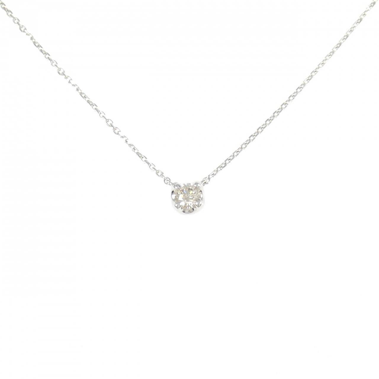 クミキョク ダイヤモンド ネックレス 0.13CT