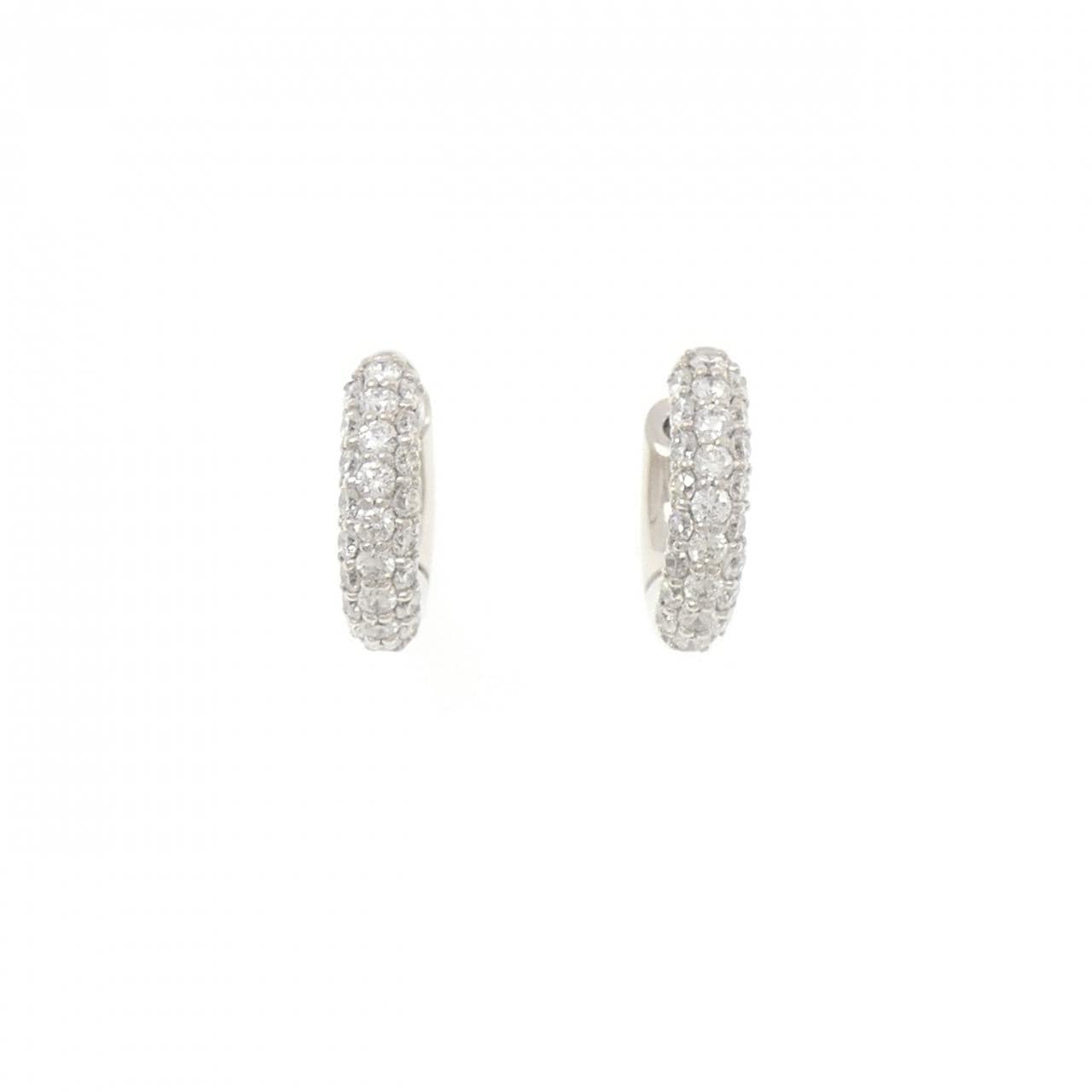 ポンテヴェキオ パヴェ ピアス 0.62CT
