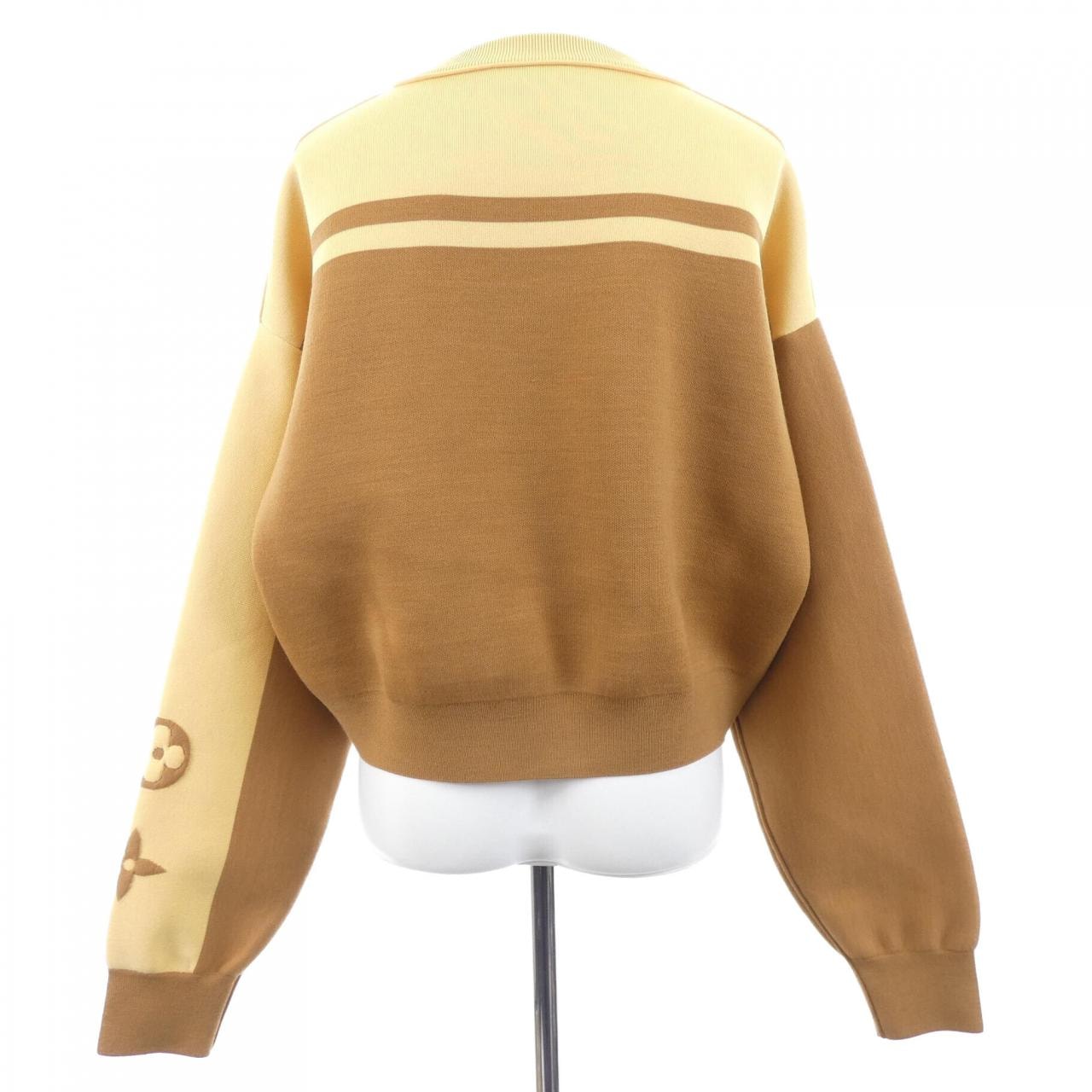 ルイヴィトン LOUIS VUITTON ブロックニットクロップドセーター FNKL10PI5 ニット