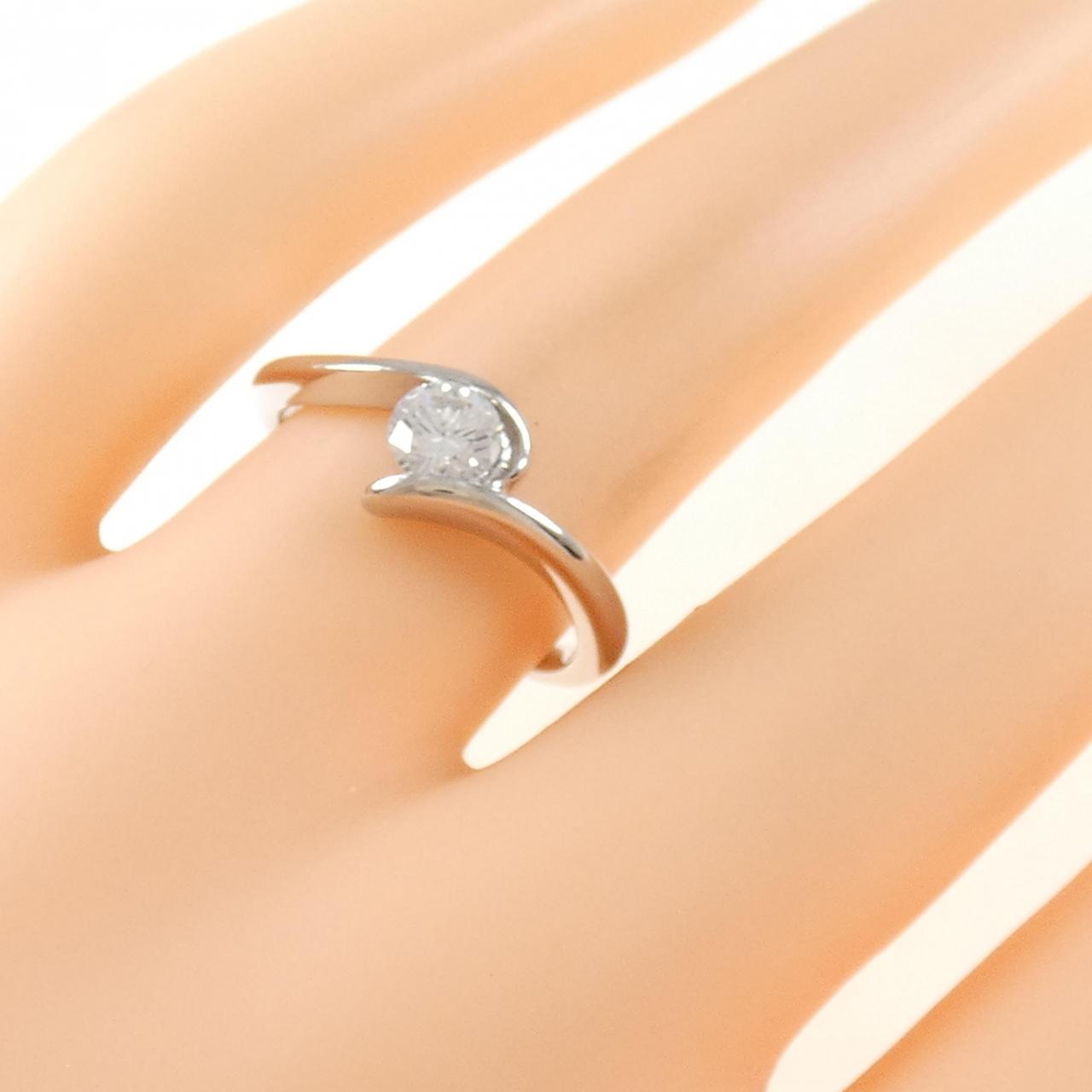 PT ダイヤモンド リング 0.383CT