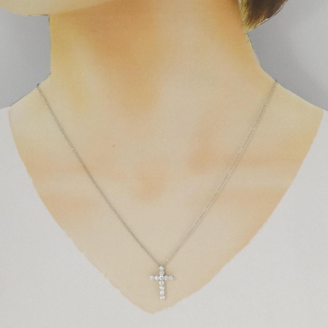 ティファニー スモールクロス ネックレス