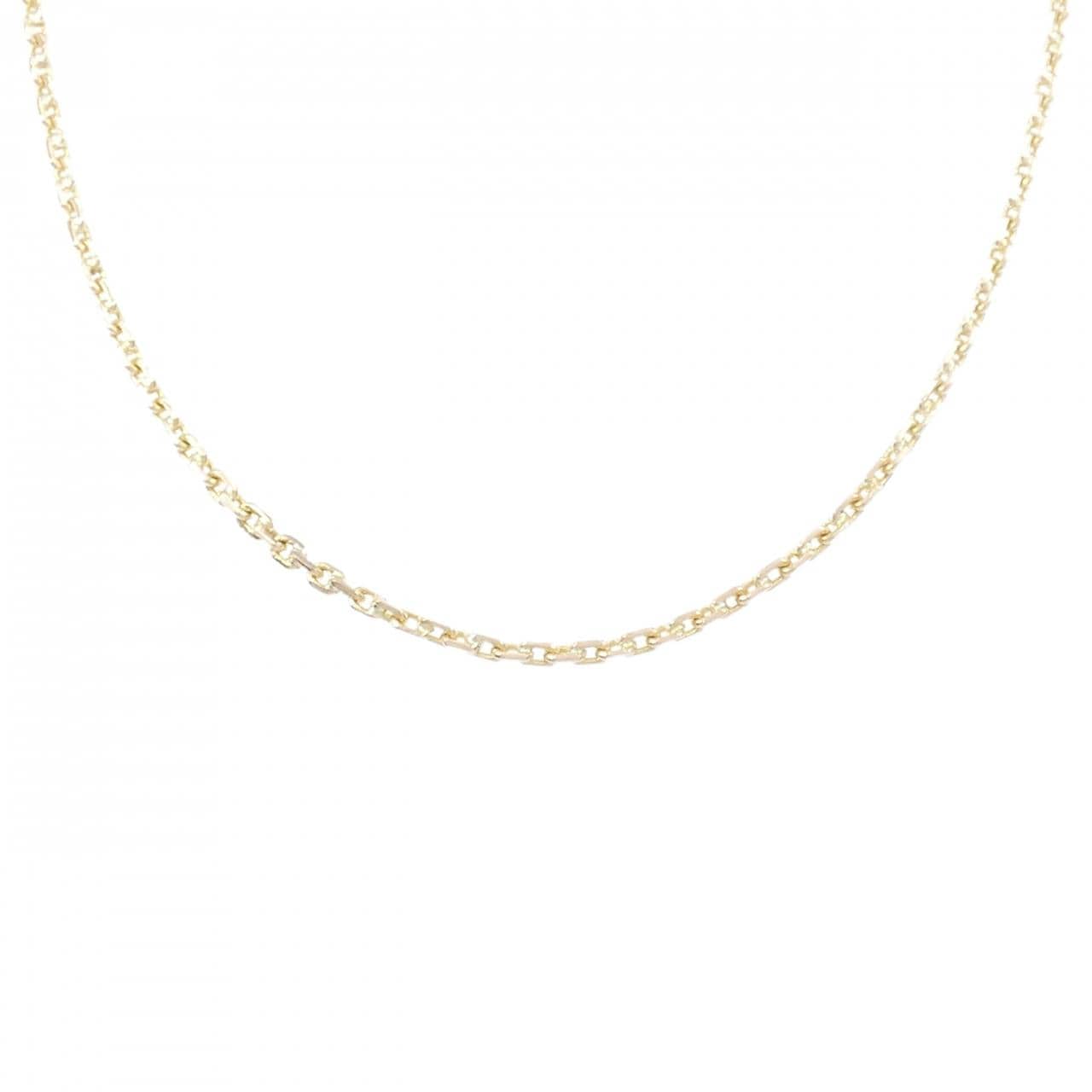 K18YG chain necklace