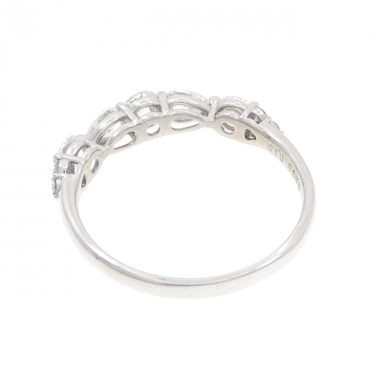 純PT ダイヤモンド リング 0.980CT