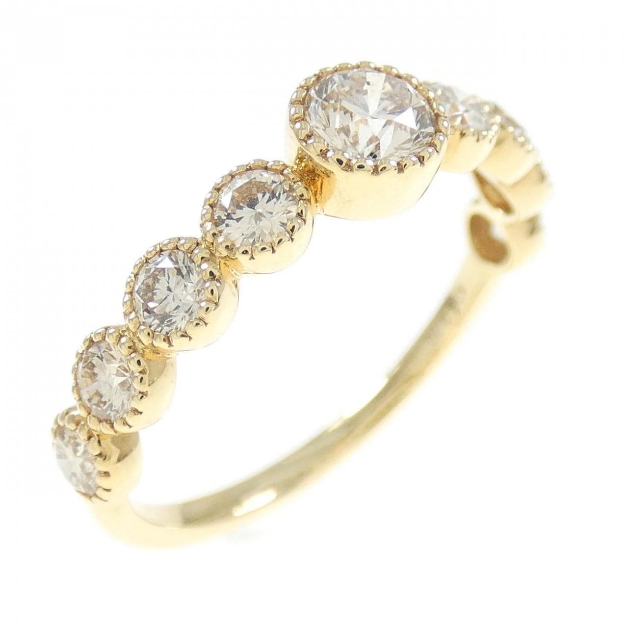 【新品】K18YG ダイヤモンド リング 0.70CT