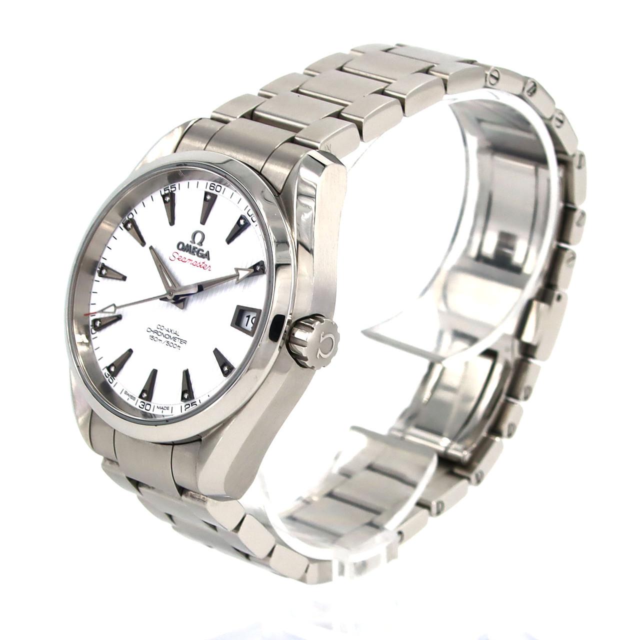 欧米茄 海马 Aqua Terra Co-Axial 11P 231.10.39.21.54.001 SS自动上弦